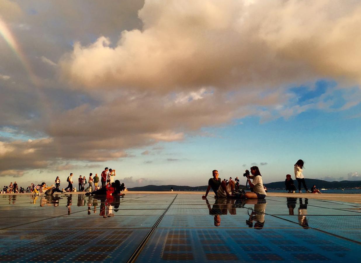 Ferienwohnung Penthouse With Roof Terrace With Jacuzzi Zadar Exterior foto