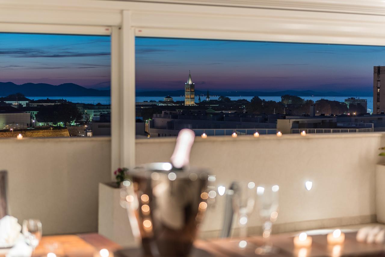 Ferienwohnung Penthouse With Roof Terrace With Jacuzzi Zadar Exterior foto